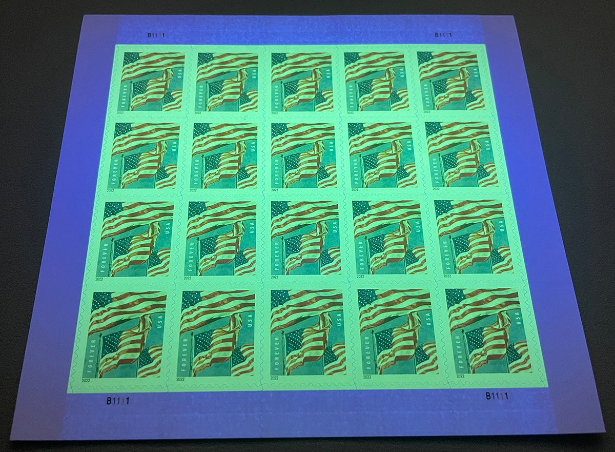 2022 US Flags Forever First Class Postage Stamps - Stamps Co Online