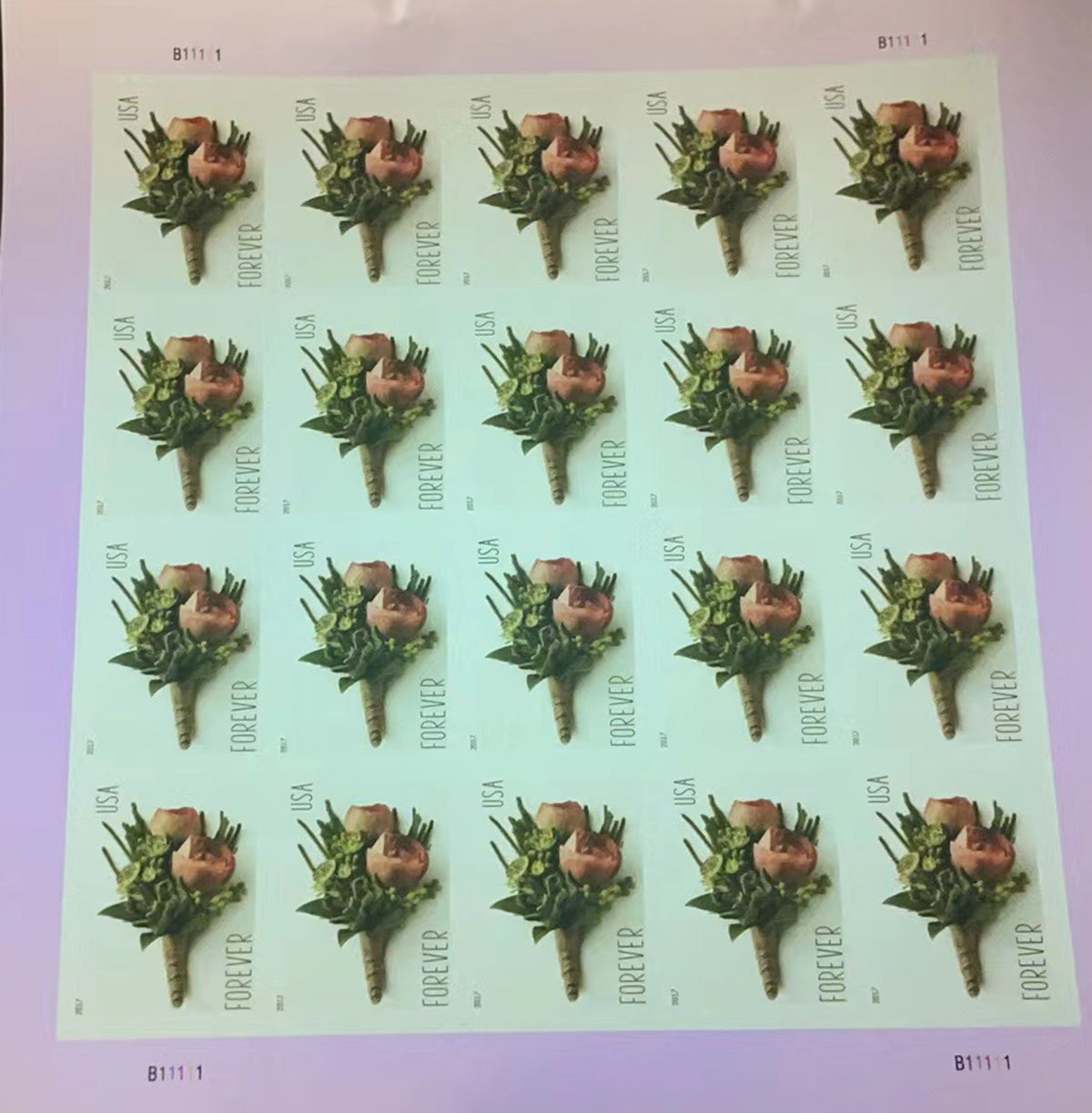 Celebration Boutonniere Forever Postage Stamps - Stamps Co Online