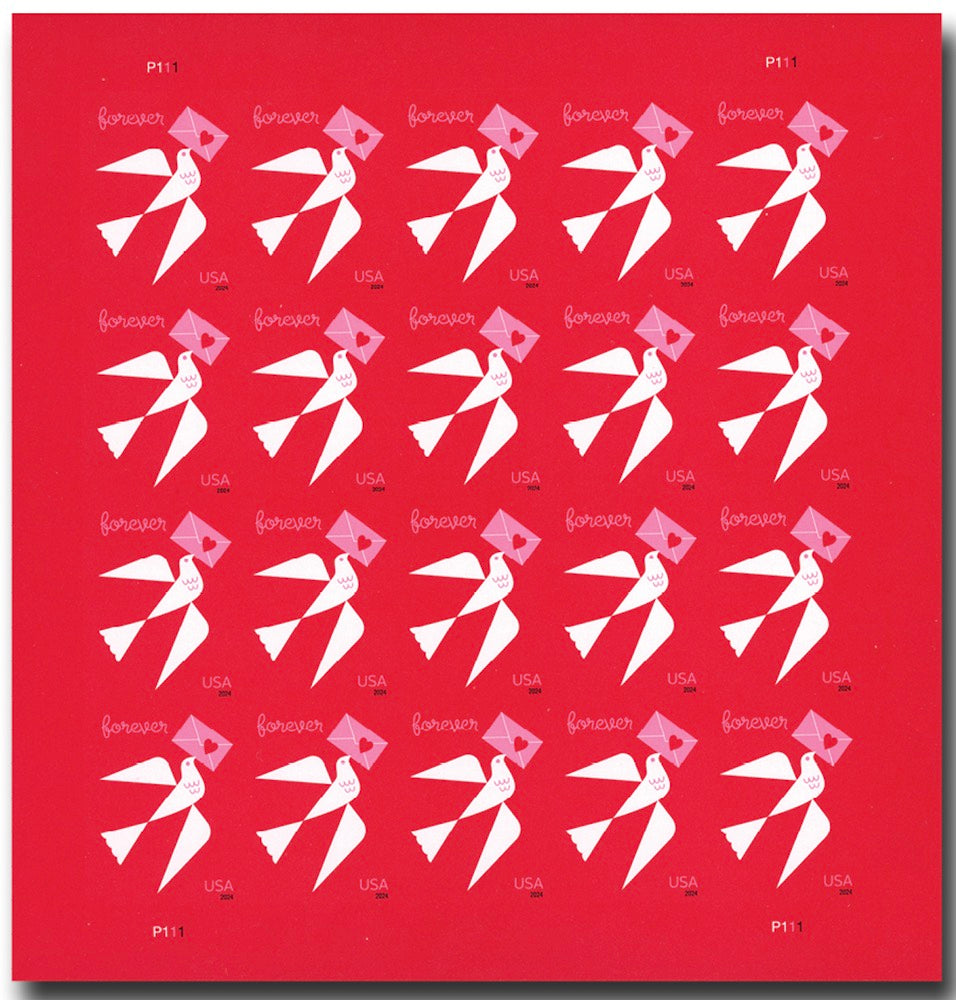 2024 Love Forever First Class Postage Stamps - Stamps Co Online