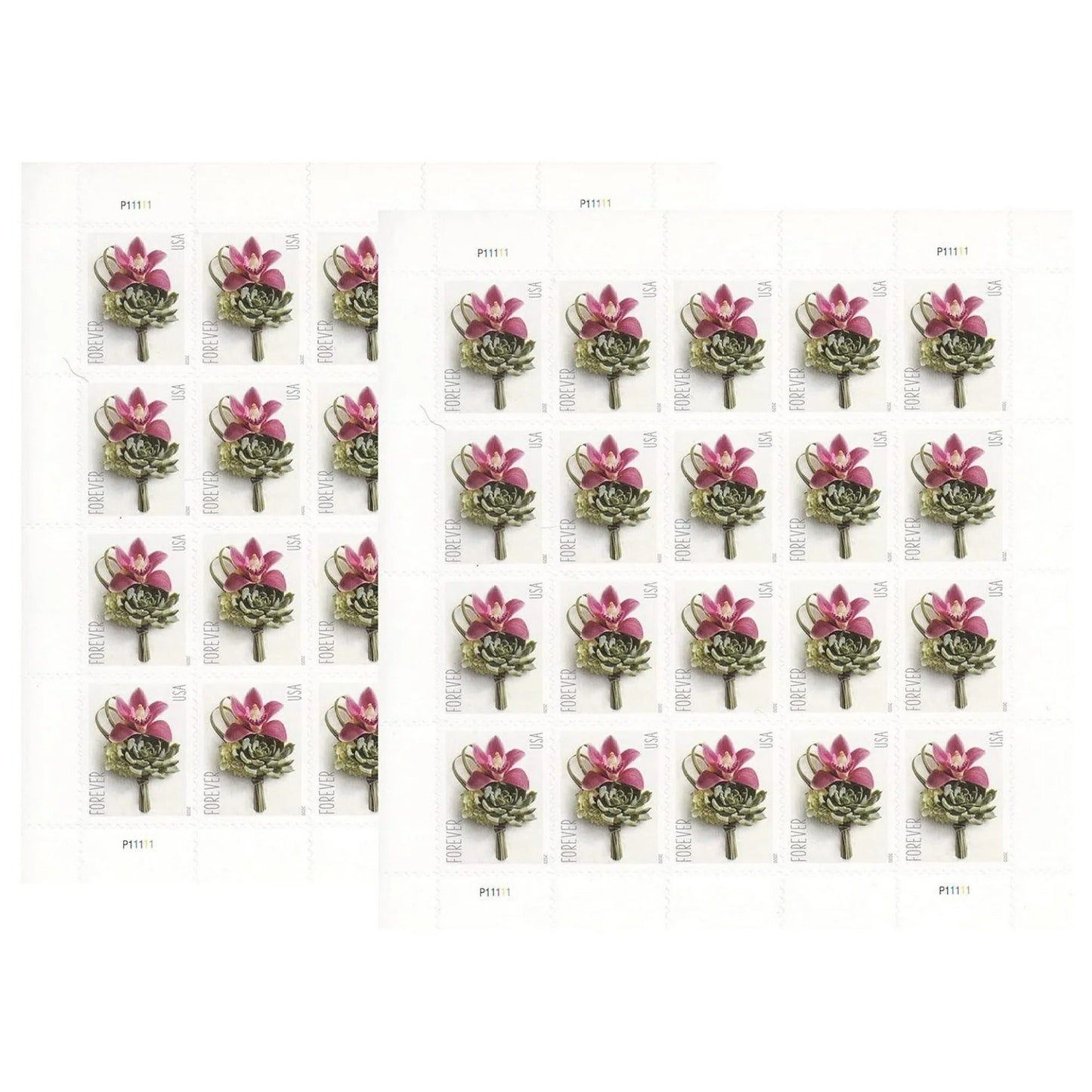 Contemporary Boutonniere Forever First Class Postage Stamps - Stamps Co Online