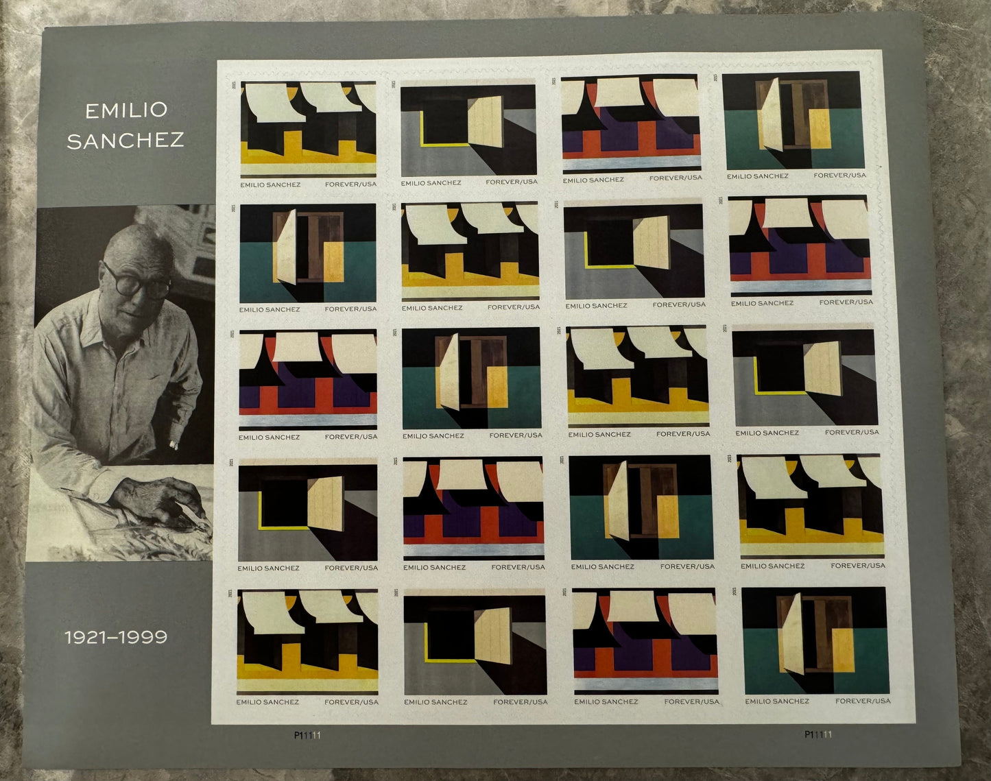 Legendary Artist Emilio Sanchez Honored Forever Postage Stamps - Stamps Co Online