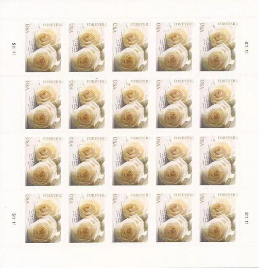 2011 Wedding Rose Forever First Class Postage Stamps - Stamps Co Online
