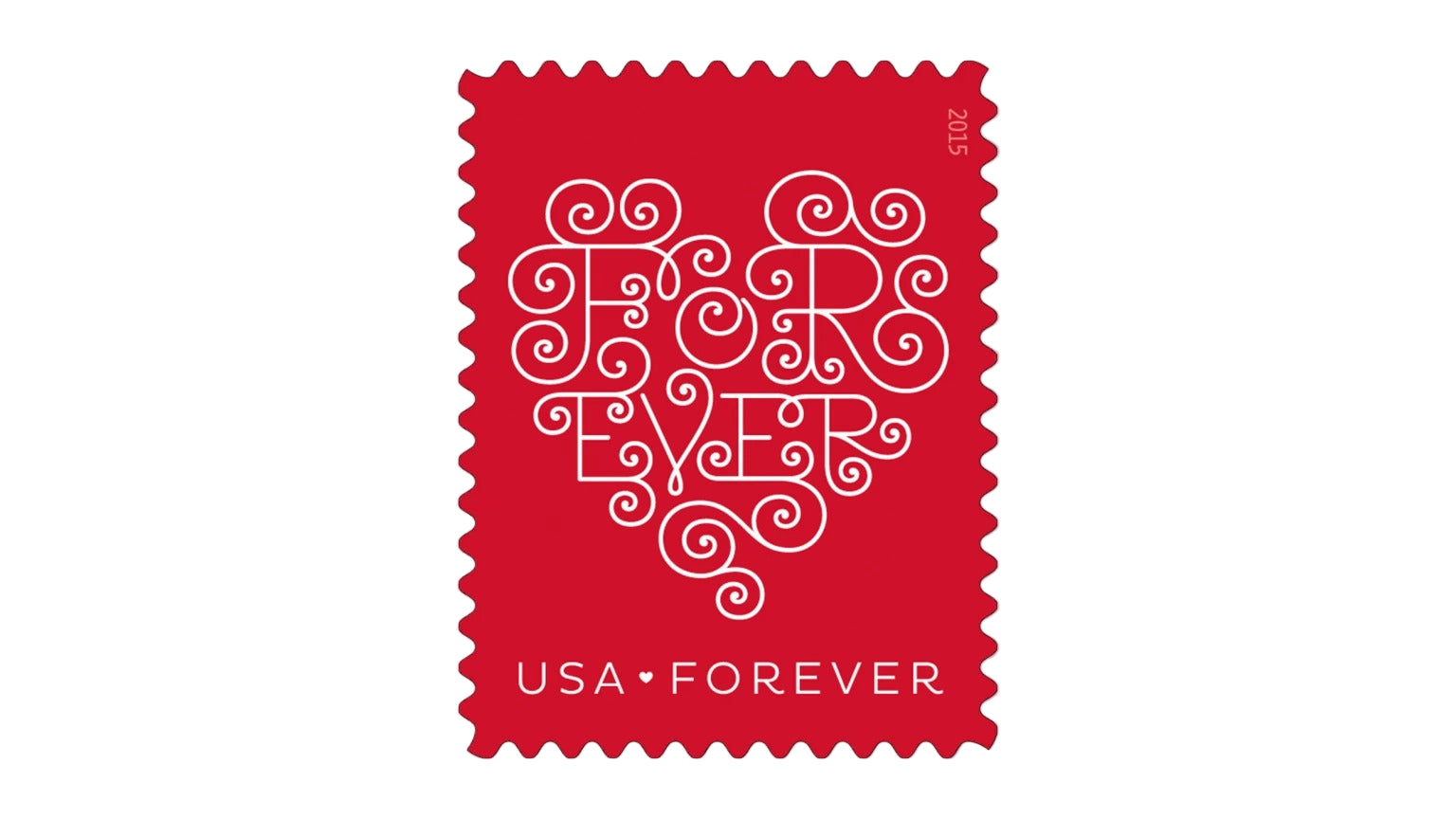 Red White Forever First Class Postage Stamps - Stamps Co Online