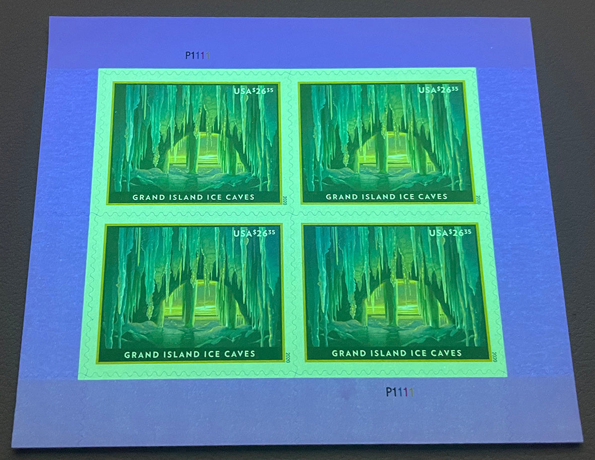 Grand Island Ice Cave Express Priority Stamps - Stamps Co Online