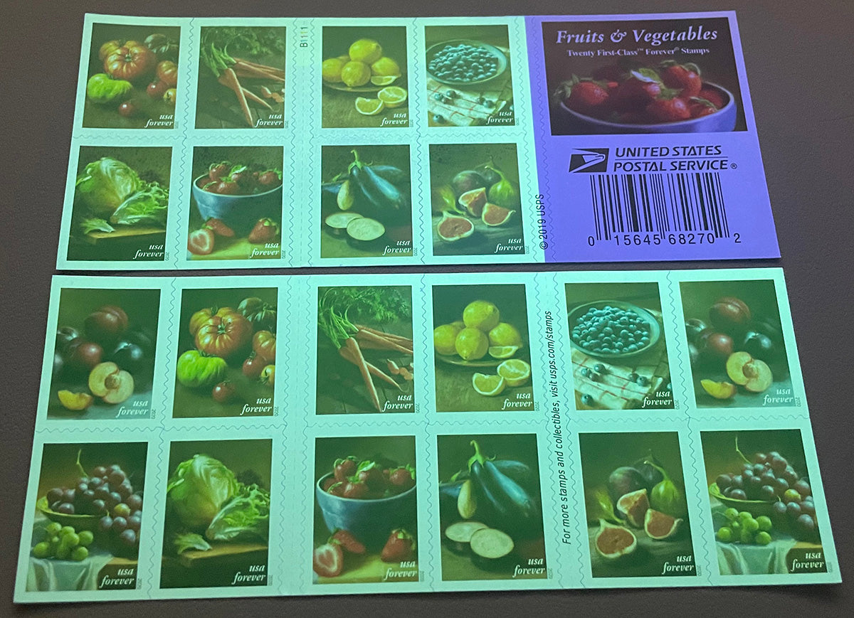 Fruit of vegetables Forever First Class Postage Stamps - Stamps Co Online