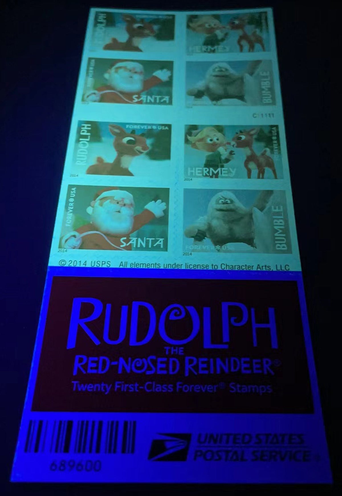 First Class Forever Stamps – Rudolph the Red-Nosed Reindeer - Stamps Co Online
