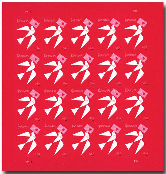 2024 Love Forever First Class Postage Stamps - Stamps Co Online
