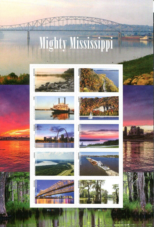 Mighty Mississippi Forever First Class Postage Stamps - Stamps Co Online