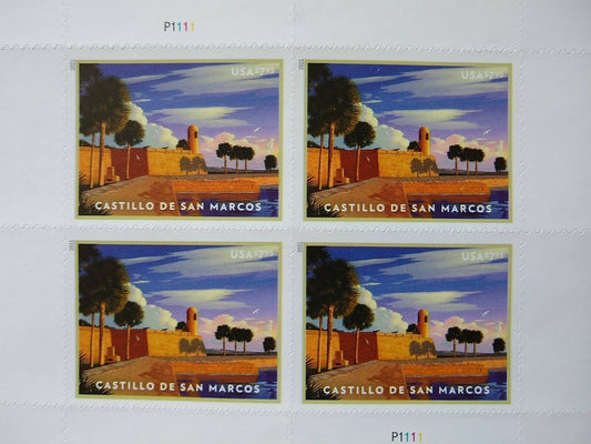 Castillo de San Marcos Priority Mail Postage Stamps - Stamps Co Online