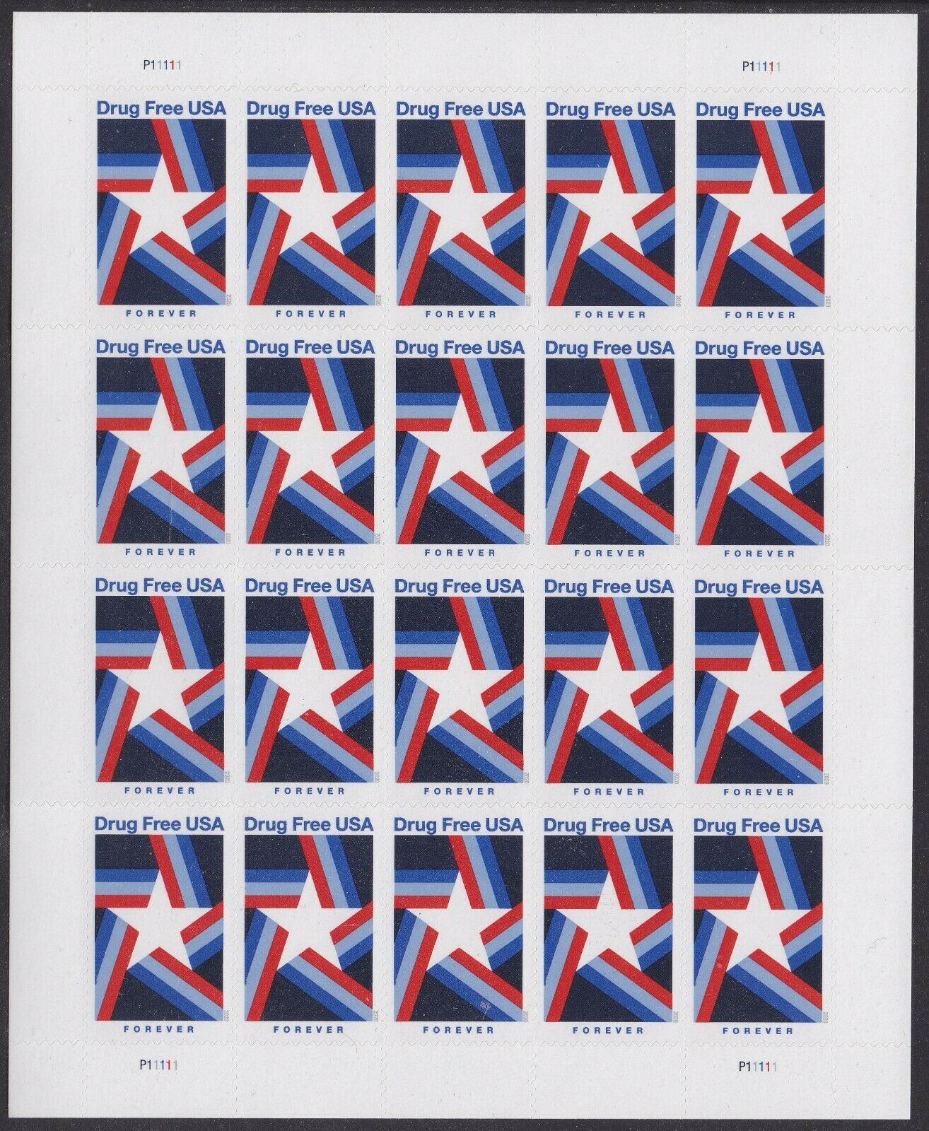 Drug Free Forever First Class Postage Stamps - Stamps Co Online