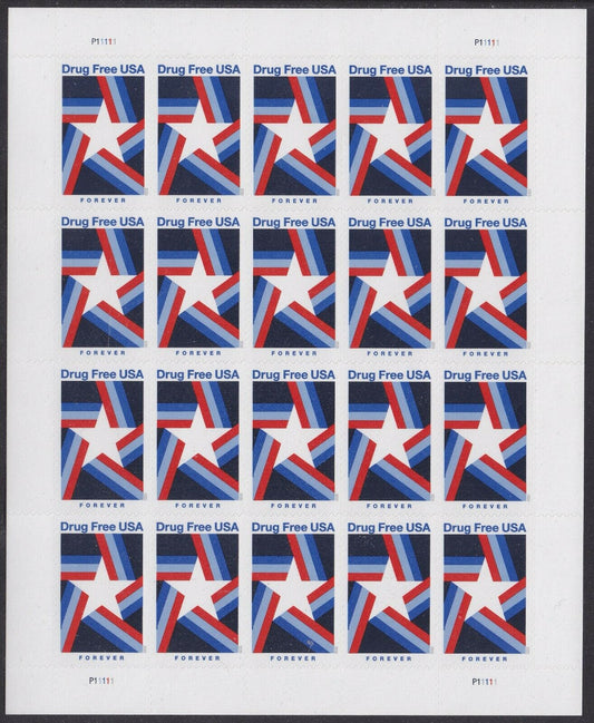 Drug Free Forever First Class Postage Stamps - Stamps Co Online