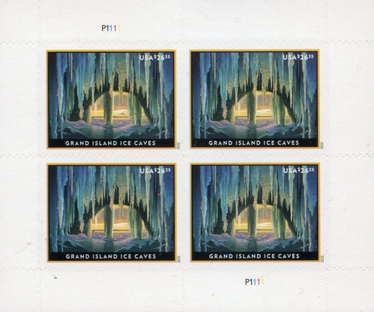 Grand Island Ice Cave Express Priority Stamps - Stamps Co Online