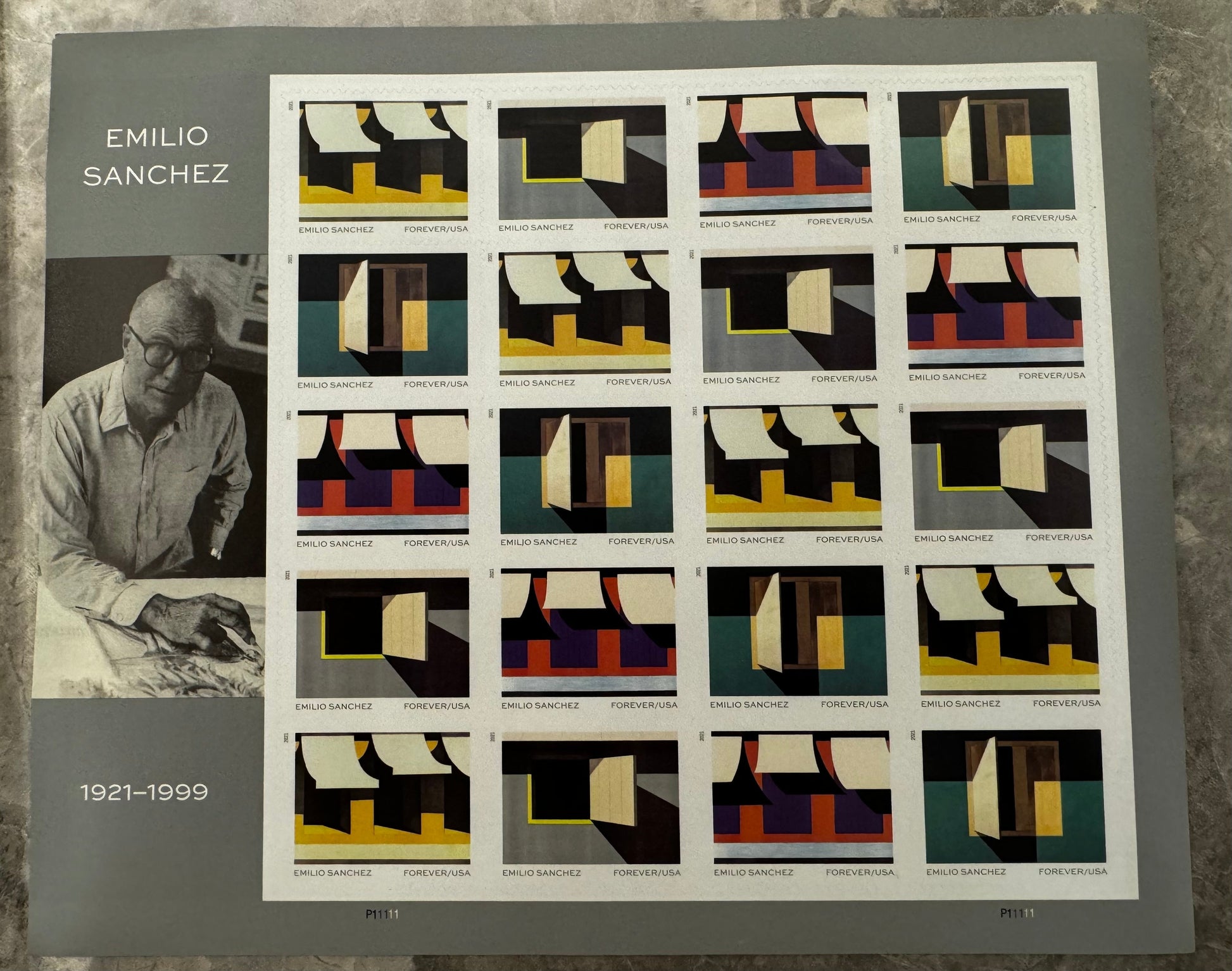 Legendary Artist Emilio Sanchez Honored Forever Postage Stamps - Stamps Co Online