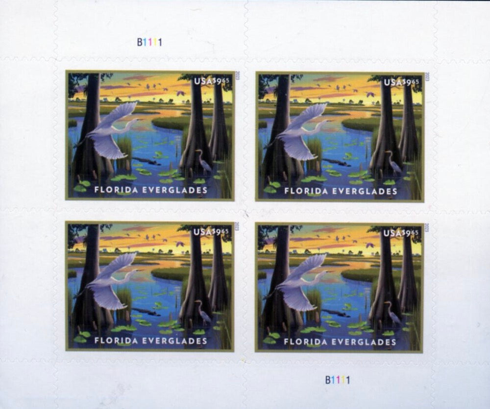 2023 Current Face Value Florida Everglades Priority Mail Postage Stamps - Stamps Co Online