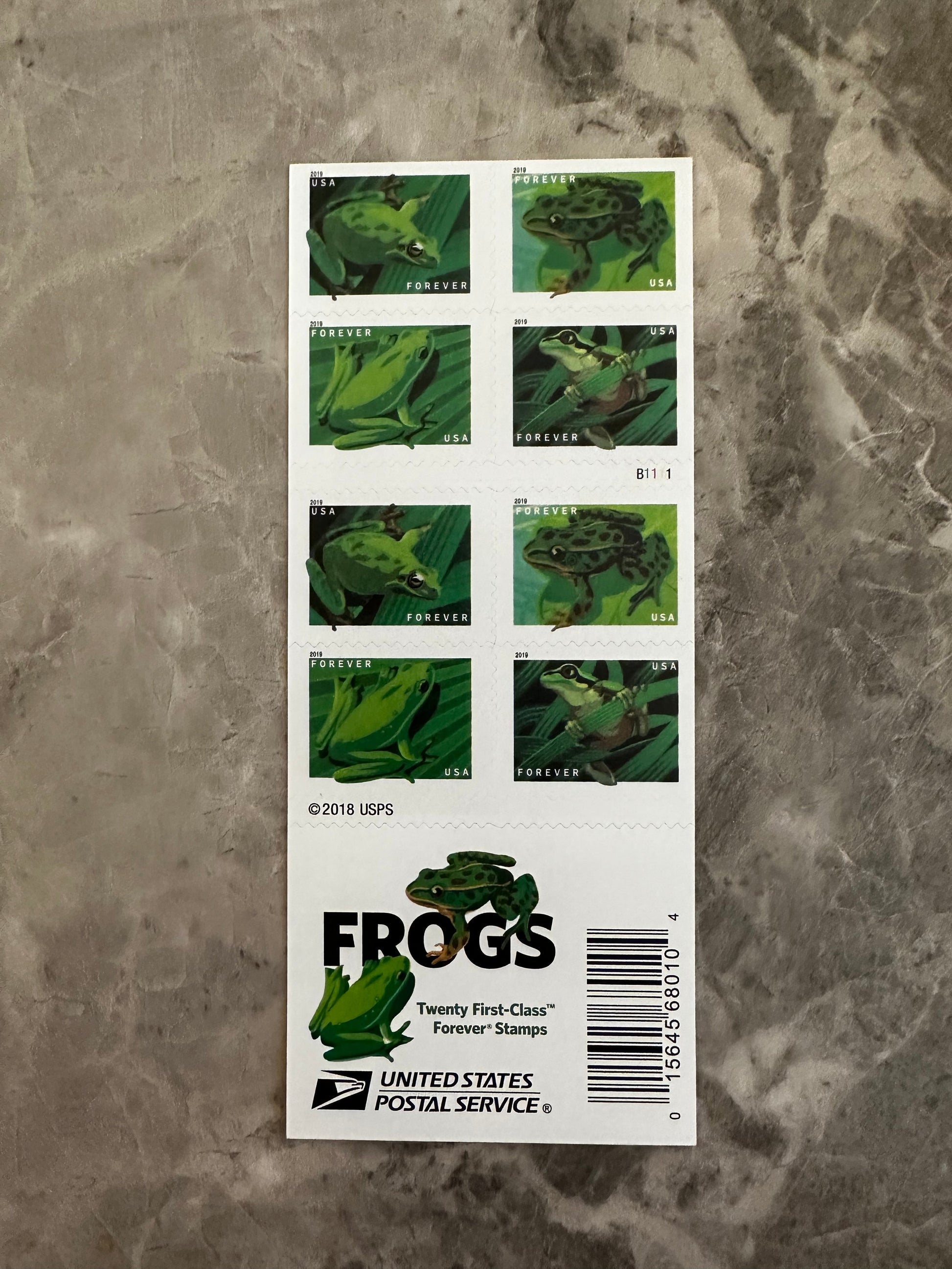 Frogs Forever Postage First Class Stamps - Stamps Co Online