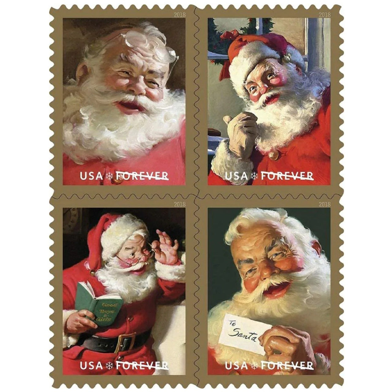 Sparkling Holidays Forever First Class Postage Stamps - Stamps Co Online
