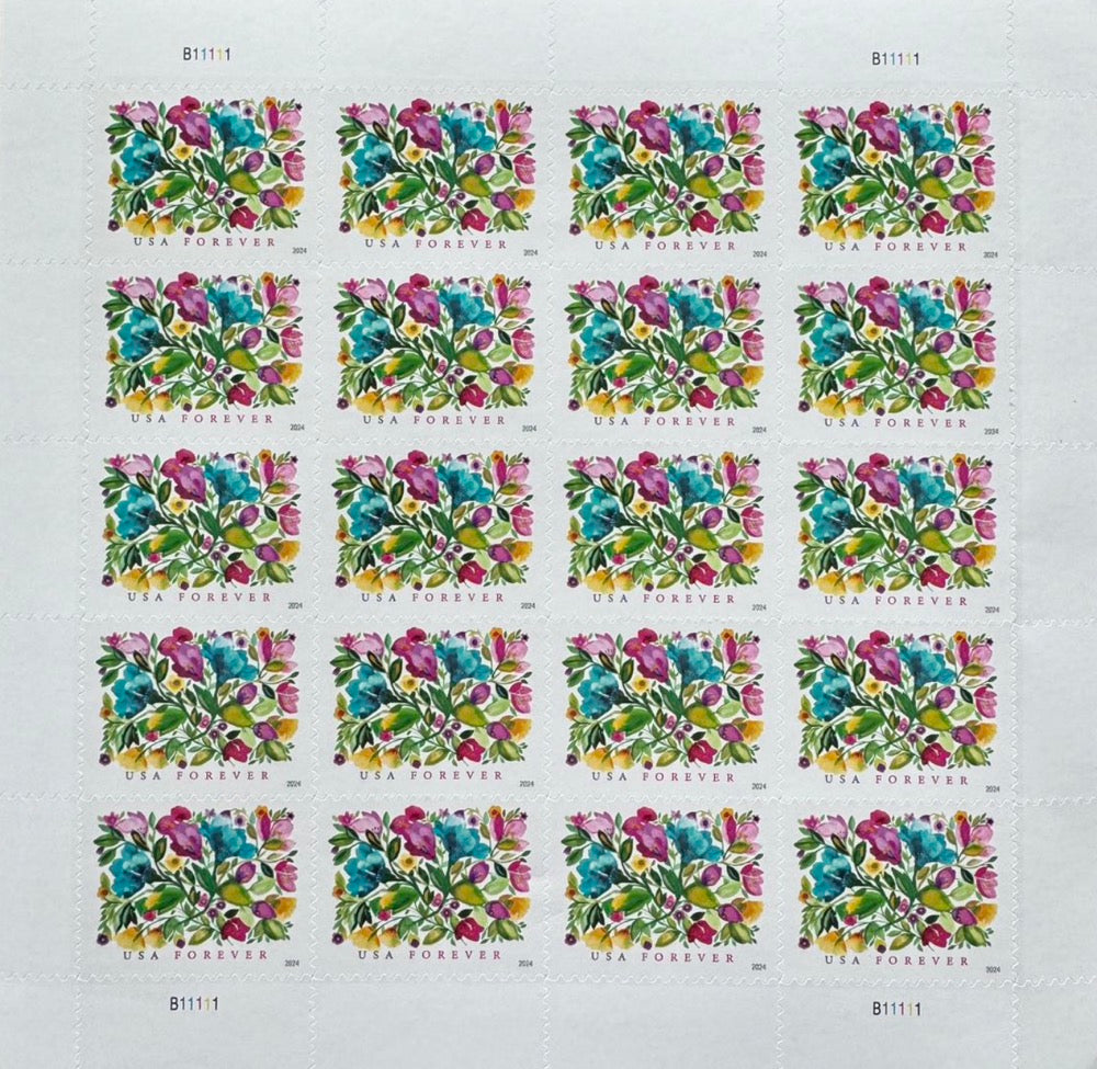 Celebration Blooms Stamps Forever Stamps - Stamps Co Online