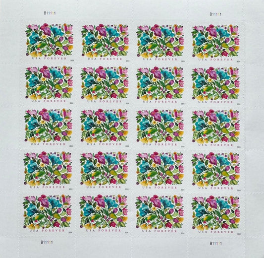 Celebration Blooms Stamps Forever Stamps - Stamps Co Online